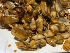 -东来菜馆•手抓海鲜家常菜•海鲜锅贴(鸽子窝店)