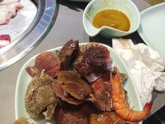 -九寸花汀海鲜烤肉自助(中东迪克店)