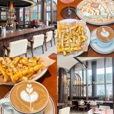 在CBD中心玻璃房的Bistro～太Chill了