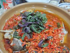 紫苏碎鱼头-笨罗卜浏阳菜馆(太平街店)