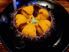 生吃海胆-平川日本料理
