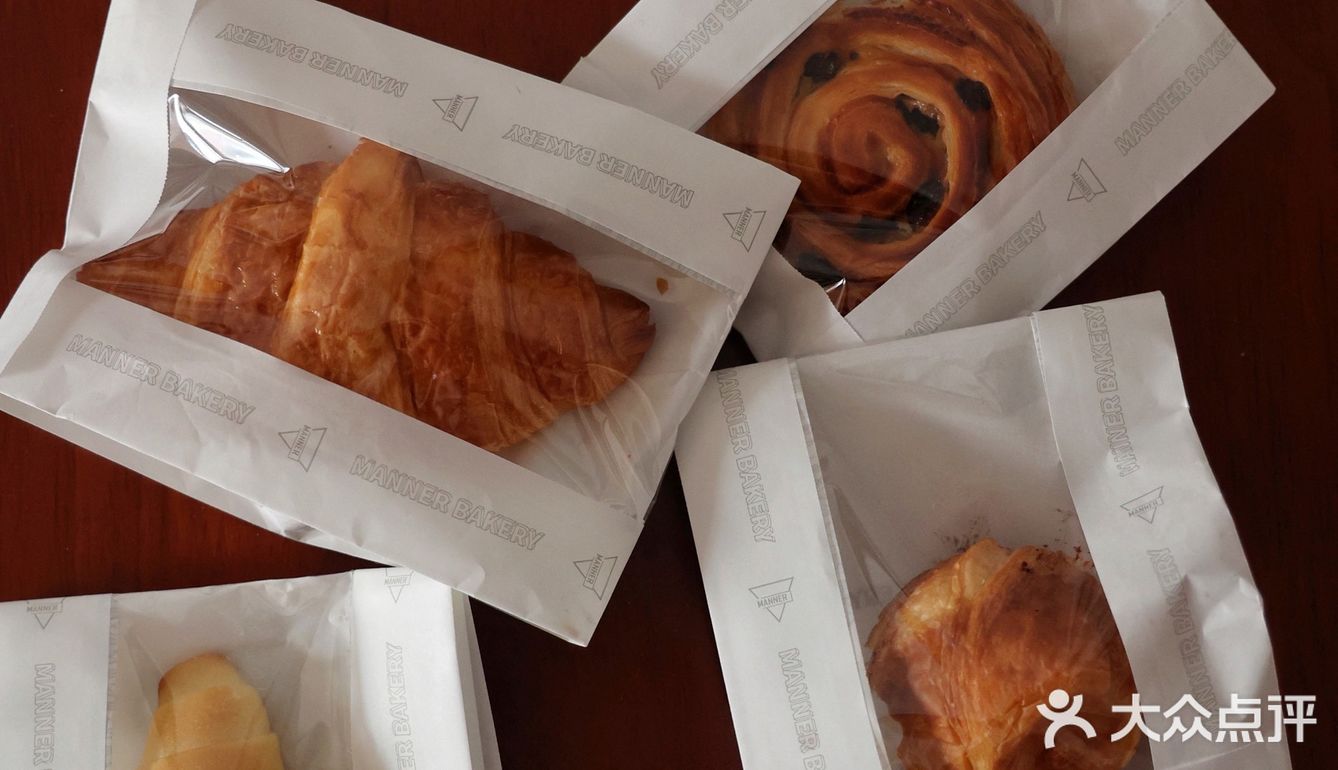 Manner高性价比面包❗️可颂仅售5元🥐