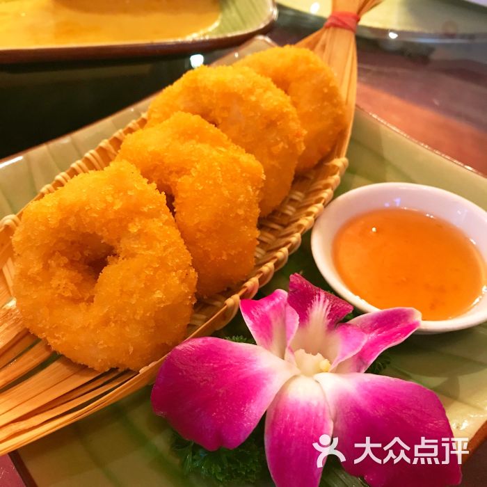 马泰南长街的泰国菜(南长街店)金钱虾饼图片 - 第2张