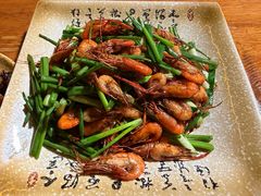 葱爆河虾-75幢私房菜馆