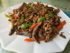 炒羊杂-国庆烧麦馆