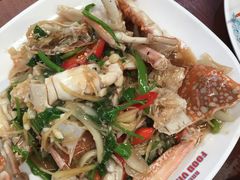 姜葱辣炒螃蟹-班赞海鲜市场