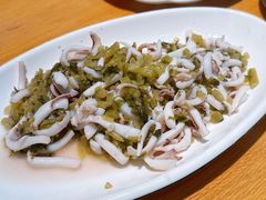 咸菜鱿鱼-金海湾海鲜排档(朱家尖店)