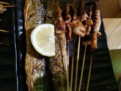 -路边摊小炉子烧烤