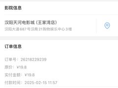 -汉阳天河电影城(王家湾店)