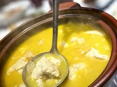 鸡汤豆腐-渔港甄宴·海鲜·地标烟台菜(金沙滩店)