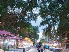 -布尔津河堤夜市