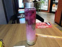 野生蓝莓优格气泡饮-豪客来牛排(空港华联店)