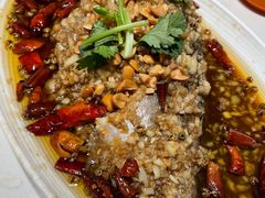 蒜爆鱼-杨氏青龙虾·羊蝎子(托乐嘉店)