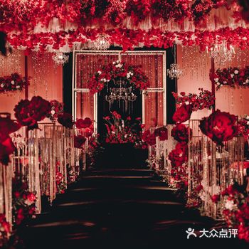 【蜜缘婚礼】看一眼就喜欢上的奢华高级红金婚礼