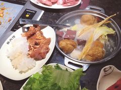 -大漠风烤肉火锅自助餐厅(鹰展店)