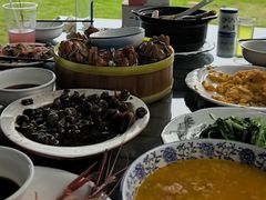 -七的湖·晚芳亭·阳澄湖农家菜·大闸蟹(莲花岛店)