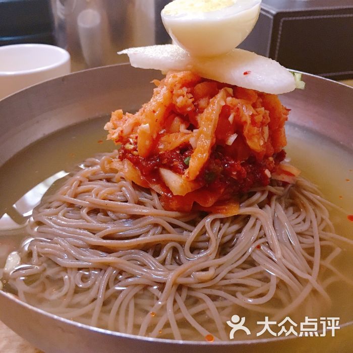 朝鲜平壤木兰饭店(光华路店)冻明太鱼拌冷面图片 - 第4张