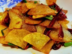 炒土豆片-侯家庄阿才有品私房菜馆