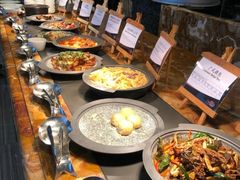 自助取餐区-万达瑞华酒店美食汇自助餐厅(楚河汉街店)