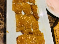 黑毛猪五花肉-猪啊牛呀羊啊铜盘烤肉(正大广场店)