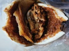鸡蛋土豆片夹馍-刘大饼香辣土豆片夹馍(鱼化店)