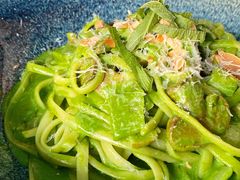 菠菜汁青酱意大利面-拾挚扒房(招商花园城店)