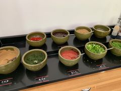 自助调料区-岳合轩老北京涮肉