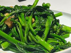 油渣炒菜心-秋色客家菜(南山店)