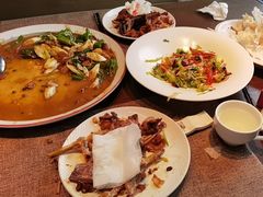 韭菜虾仁肉水饺-俏东方·海味水饺·青岛菜(崂山店)