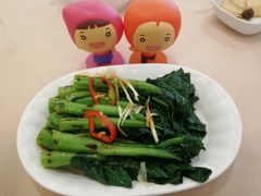 白灼菜心-金鮀岛潮州酒家
