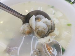 蛤蜊豆腐汤-渔中舟海鲜大排档(普陀沈家门店)