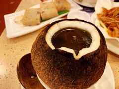 椰子炖竹丝鸡汤-点都德(聚福楼店)