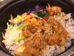 烤鸡腿肉石锅拌饭-犟牛家·榴莲烤肉(五棵松店)