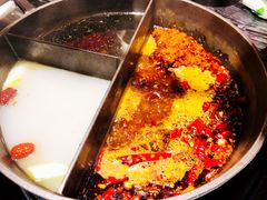 小嫩牛专利T型锅（一锅三吃）-热火朝天鲜切牛肉火锅(南强街巷店)