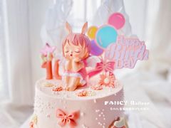 -卡比儿童蛋糕·心意定制·低脂零卡糖动物奶油FancyBALLOON(滨海店)