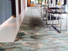 宴会厅走道+茶歇布置-上海崇明金茂凯悦酒店