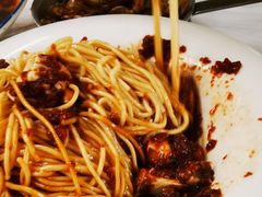 特色蟹脚面-早酒肖汉老味拌面