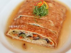 杭式腐皮素鹅-唐阁海景中餐厅·早茶·粤菜•生日聚餐(海口朗廷酒店)