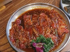 -明洞阿姨·韩式酱蟹烤肉·创意料理(三元桥店)