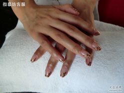 指慕坊美甲甲油彩胶豹纹系列-指慕坊美甲造型