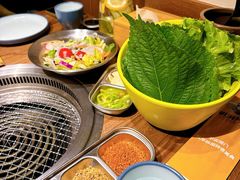 -明洞阿姨·韩式酱蟹烤肉·创意料理(三元桥店)