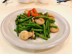 马拉青豆角爆墨鱼仔-南海渔村(珠江新城店)