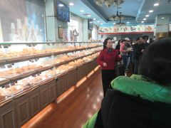 面包甜点陈列柜-新侨三宝乐面包店(崇文门店)