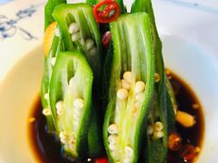 醋汁秋葵-湘阁里辣(沙井华润万家店)