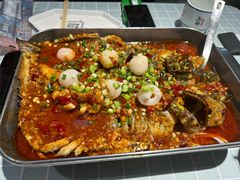 荔枝香辣清江鱼-鱼酷活鱼烤鱼(北美店)