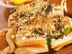 可乐饼虾仁三文治-拾年