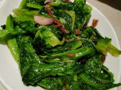 豆豉鲮鱼炒油麦菜-香港新发烧腊茶餐厅(书城店)