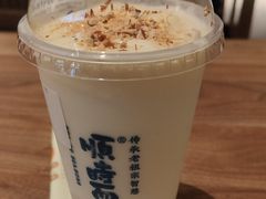 杏仁豆腐桂花茶-长春堂顺时而饮(前门店)