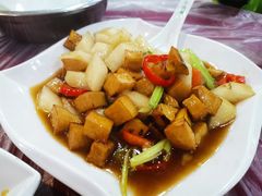 沙葛炆杏鲍菇-南华寺素食馆(南华禅寺店)