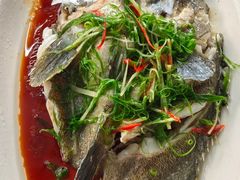 清蒸石斑鱼-众味海鲜大排档·活海鲜·潮汕味(南澳店)